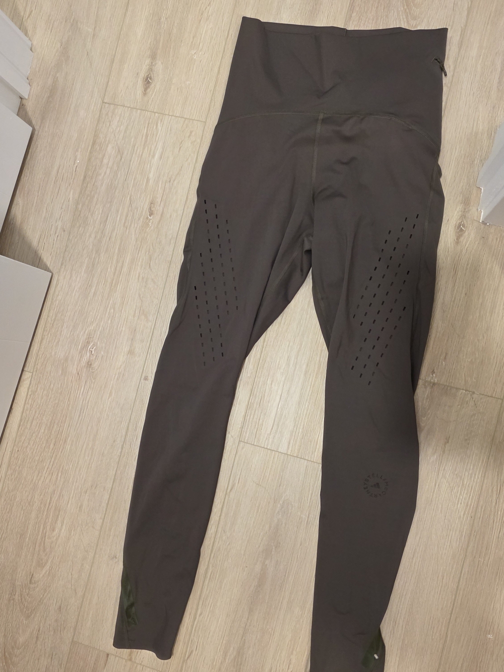 Stella McCartney Women's Dark Green Performance Leggings
